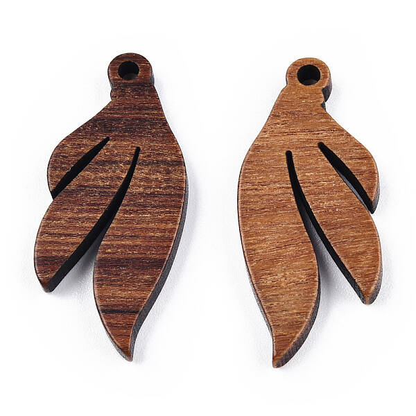 Natural Walnut Wood Pendants