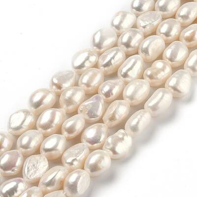 Natural Cultured Freshwater Pearl Beads Strands