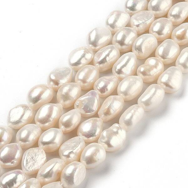 Natural Cultured Freshwater Pearl Beads Strands