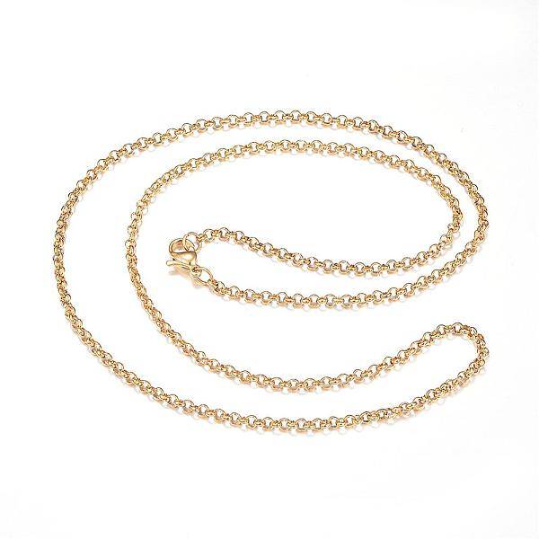 304 Stainless Steel Cable Chain Necklaces