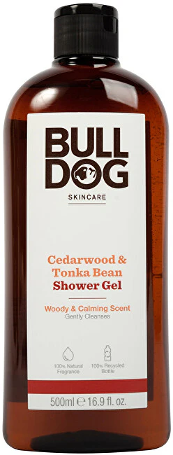 Bulldog Shower Gel Cedarwood and Tonka Beans 500 ml