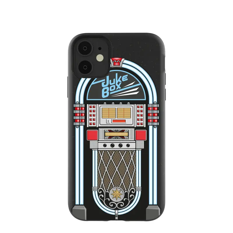 Black Jukebox iPhone 11 Case