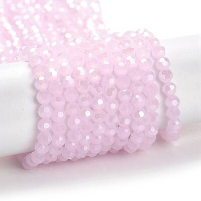 Electroplate Glass Beads Strands