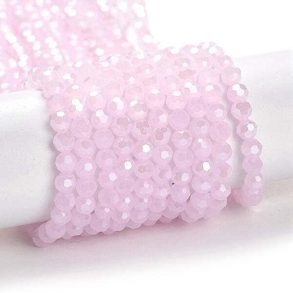 Electroplate Glass Beads Strands