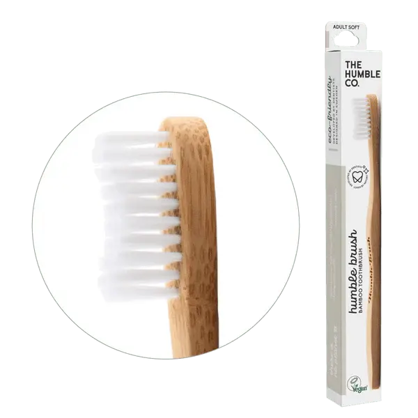Humble Brush Adult - white, soft bristles