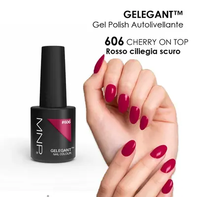 MNP MESAUDA GELEGANT Gel nail polish 8ml 606 Cherry on Top