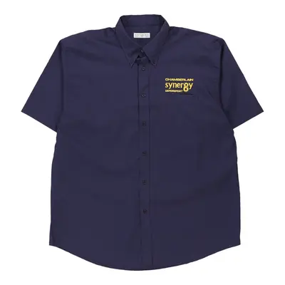 Chamberlain Synergy Motorsport  Kustom Kit Short Sleeve Shirt - 3XL Blue Cotton
