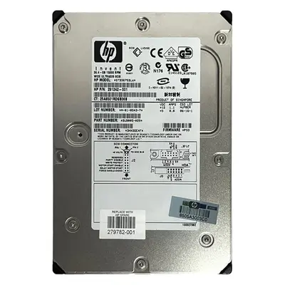 291242-001 HP 36.4GB Ultra-320 SCSI 15000 3.5-inch Hard Drive