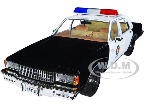 1986 Chevrolet Caprice Black and White LAPD (Los Angeles Police Department) \