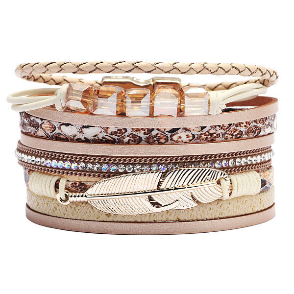 PU Leather Multi-strand Bracelets