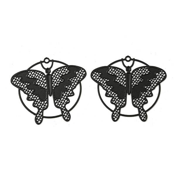 Spray Printed 430 Stainless Steel Pendants