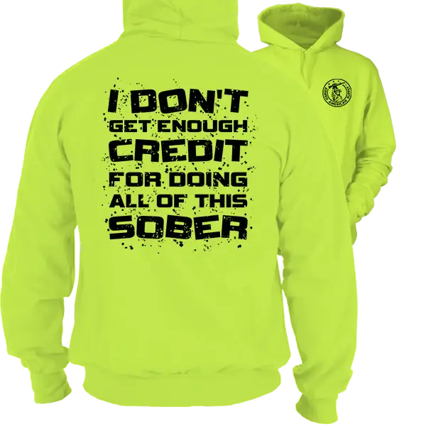 Sober - Hi-Vis Hoodie