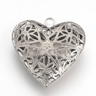 Tarnish Resistant 316 Surgical Stainless Steel Locket Pendants