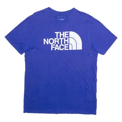 THE NORTH FACE Mens T-Shirt Purple M
