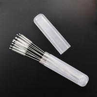 Water Bottle Straw Cleaning Brush Set, 5 Counts Clear Straw Cleaner, Straw Cleaning Tool, Drinkware Accessories for Home Kitc...