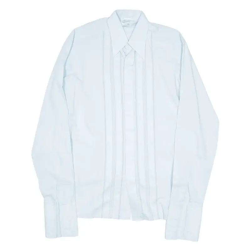 STERNA Shirt Blue Striped Long Sleeve Mens M