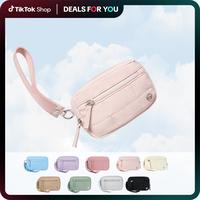 WESTBRONCO Puffer Wristlet Wallet for Women Nylon Quilted with 3 Zipper Purse Card Holder Phone RFID Blocking Pouch Compact D...