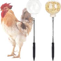 Chicken Peck Toy, Chicken Enrichment Toys, Chicken Swing Feeder, Chick Slow Feeder Toy, Chicken Coop Toys for Hens #TikTokSho...