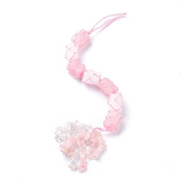Natural Gemstone Big Pendant Decorations