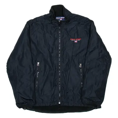 POLO SPORT RALPH LAUREN Mens Coat Black Nylon M