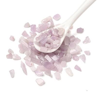 Natural Kunzite Chip Beads