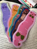 Wavy Otter Bookmarks - Double-Sided Soft-Touch Design for Personal Use or Gifting - Perfect for Any Book Lover - Enhance Your...