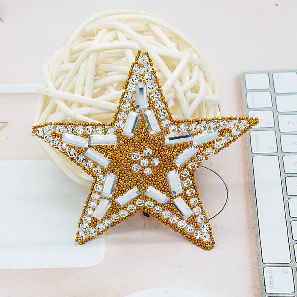 Star Glitter Hotfix Rhinestone