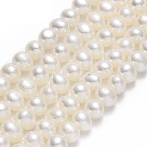 Natural Cultured Freshwater Pearl Beads Strands