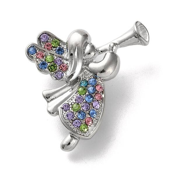 Cartoon Platinum Zinc Alloy Enamel Pin