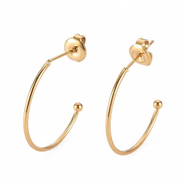 304 Stainless Steel Stud Earrings