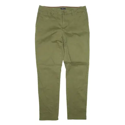 TOMMY HILFIGER Trousers Green Regular Tapered Womens W32 L28