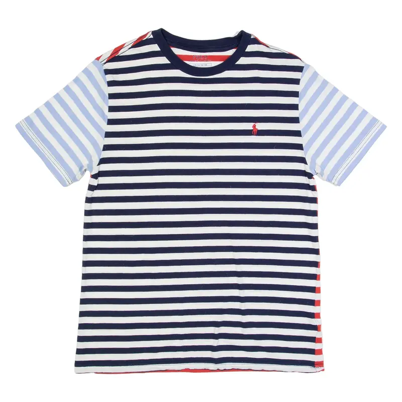 POLO RALPH LAUREN Striped Boys T-Shirt Red L