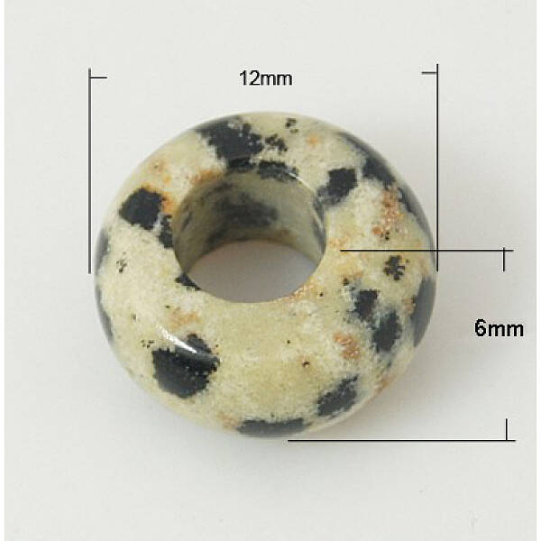 Gemstone European Beads