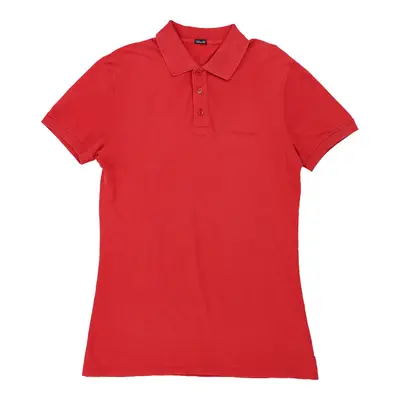 Muscle Fit Emporio Armani Polo Shirt - XL Red Cotton