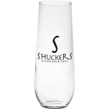 72 Customized 8.5 oz Vina Stemless Flute