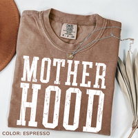 Comfort Colors Mother Hood T-Shirt, Trendy Mama Tshirt, Mom Life Tee, Oversized Graphic Mom T-shirt, Motherhood T-Shirt, Cool...
