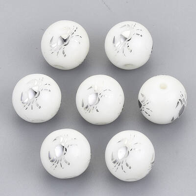Electroplate Glass Beads