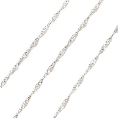 925 Sterling Silver Double Link Chains