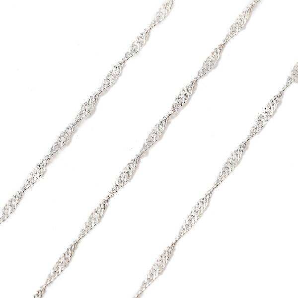 925 Sterling Silver Double Link Chains