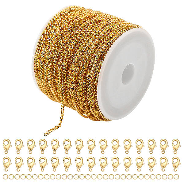 DIY Chain Bracelet Necklace Making Kit