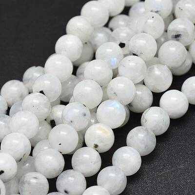 Natural Rainbow Moonstone Beads Strands