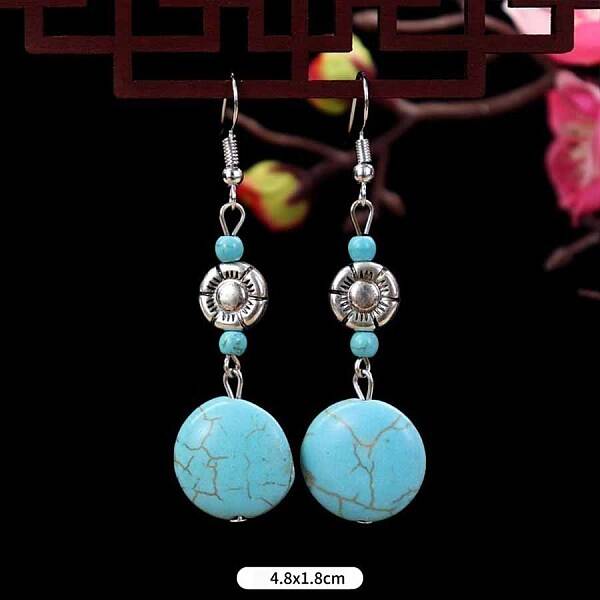 Turquoise Dangle Earrings for Women