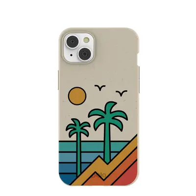 London Fog Greetings From Paradise iPhone 14 Plus Case