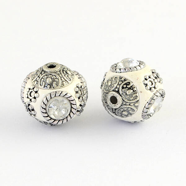 Handmade Indonesia Round Beads