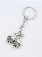 Skull Design Keychain, Street Style Keychain for Men & Women, Trendy All-match & Exquisite Keychain for Birthday Gift, Charm