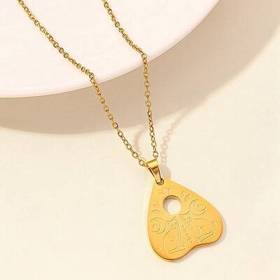 Love Heart Stainless Steel Pandant Necklace