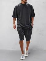 Father's Day Gift,COOFANDY Casual Loose Fit Solid Sports Sets