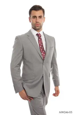 Zegarie Men's Wool Suit 2-pc Modern Fit - Solid Colors
