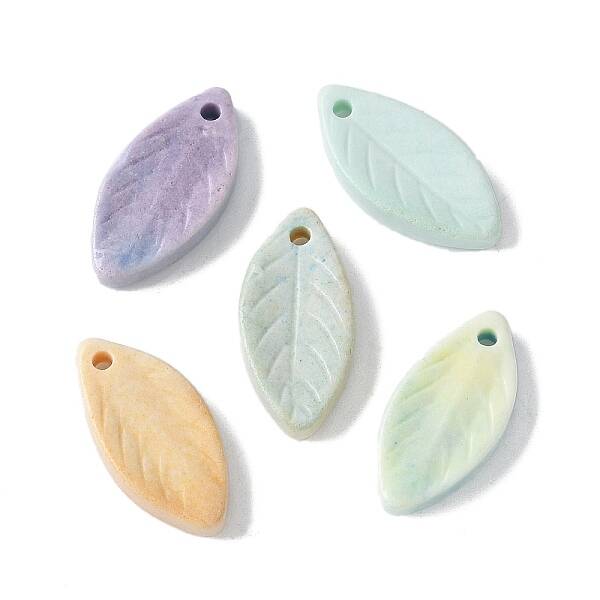 Natural Rainbow Alashan Agate Pendants