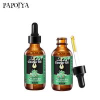 2PCS Castor Oil, Jamaican Black Castor Oil by PAPOIYA , Body Base Oil for Skincare, Hair, Nails -- 4.04fl.oz Body Care Comfor...